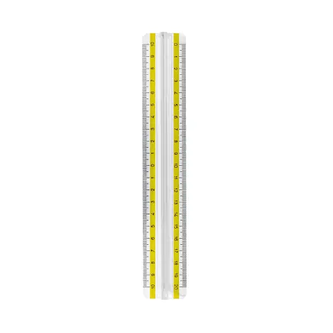 No Flash Ruler with Handle cm. 20
