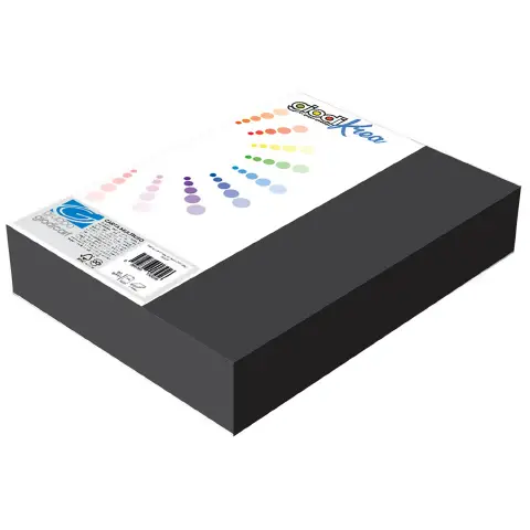 Risma A4 Carta Giodikrea 200 gr. 100 fogli Nero