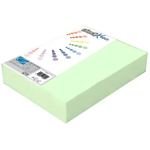 Risma A4 Carta Giodikrea 80 gr. Verde Pastello