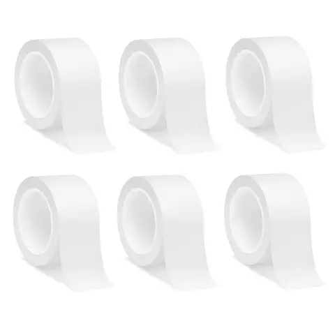 White Adhesive Tape Rt.mm.48x66 mt.Tower 6 Pieces