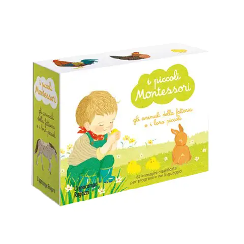 Little Montessori Farm Animals and Their Puppies
