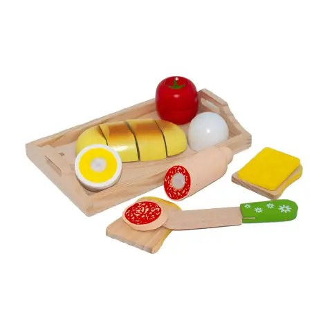 Wooden Foods to Cut: Snacks