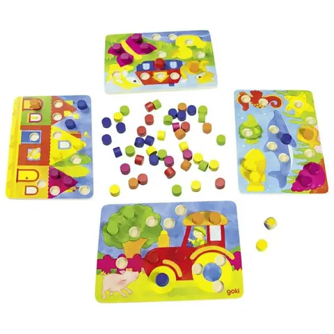 Dice Game, Frame Colors with Cards