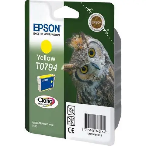 CARTUCCIA EPSON ORIGINALE STYLUS 1400 - GIALLO