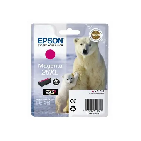 CARTUCCIA EPSON ORIGINALE EXP. PREM XP-800 - MAGENTA