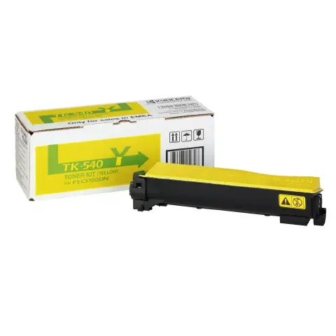 YELLOW TONER TK-540Y FS-C5100DN (4,000 PAGES COVERAGE ISO/EC 19798) (1 PIECE)