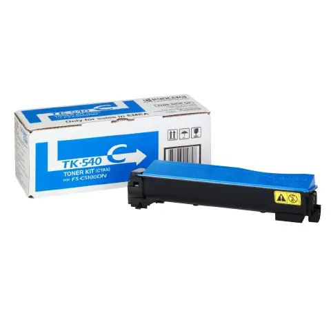 CYAN TONER TK-540C FS-C5100DN (4,000 PAGES COVERAGE ISO/EC 19798) (1 PIECE)
