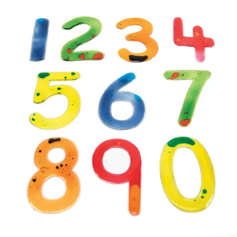 Numeri Multisensoriali Magici Squishy – 10 Numeri di 15 cm