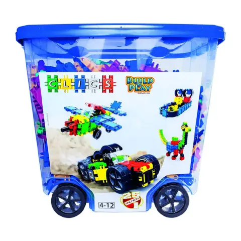 Clics Toys Rollerbox Construction 750 Elements