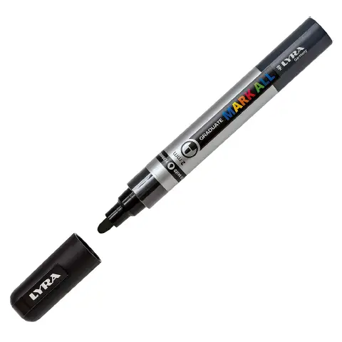 Lyra Graduate Mark All markers mm. 2 Col.Black