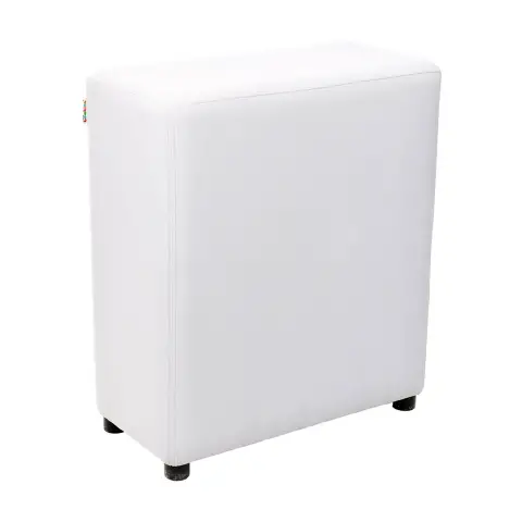 Pouff Block Single Low Backrest For Innovative School Environments