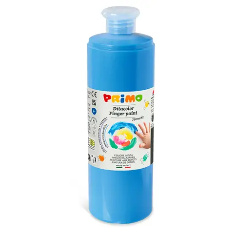Primo Finger Colors ml. 750 Cyan