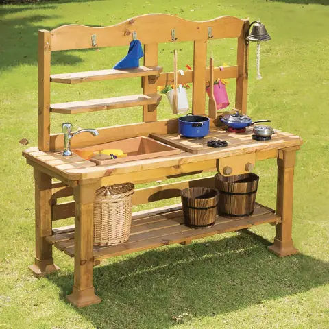 Outdoor Wooden Wonder Kitchen