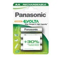 BLISTER 4 PILE STILO RICARICABILI AA 1,2V  INFINIUM PANASONIC