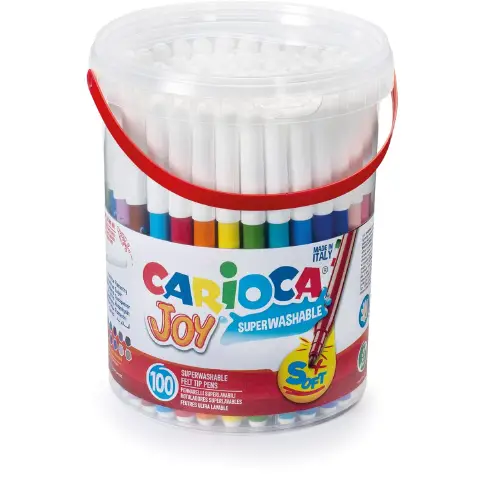 Pennarelli Carioca Joy – 100 Penarelli in 36 Colori