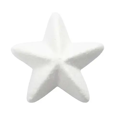 Stella in Polistirolo – 6 cm - 20 Pezzi