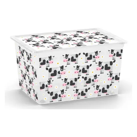 Contenitore C-Box Style Xl con Ruote Cute Animals