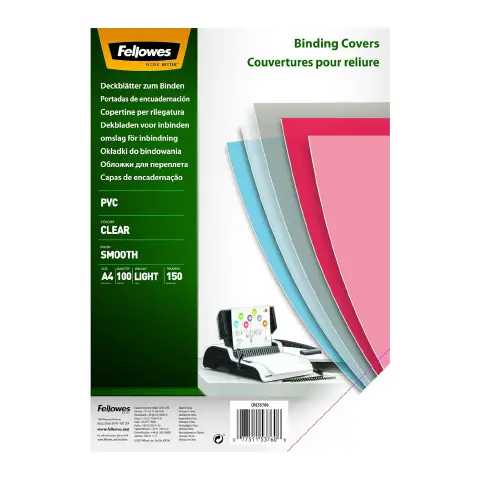 150 Micron A4 Transparent Pvc Covers