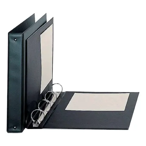 Raccoglitore Dossier a 4 Anelli 30x42 Dorso 30 Nero