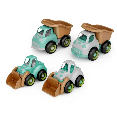 Mezzo di Lavoro in Ecoplastica, Camion o Ruspa Assortiti