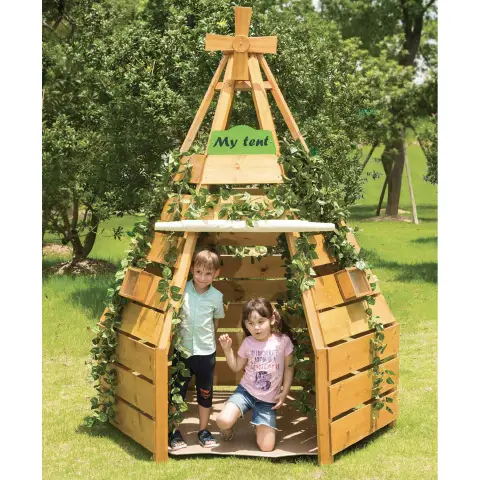 Wooden Indian Tent Tepee