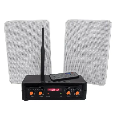 Kit Diffusori Wireless Impermeabili 2x50w