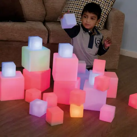 Cubi Luminosi - Set 4 Grandi E 8 Piccoli