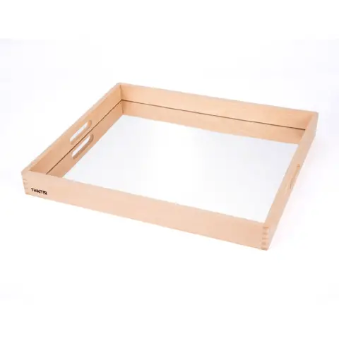 Vassoio con Specchio - 50x43,5x5 cm