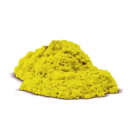 Colored Moldable Kinetic Sand 1 kg. - Yellow