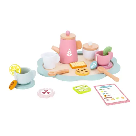 Symbolic Game Wooden Tea Set