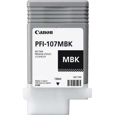 CANON INK CARTRIDGE PFI-107BK NERO 130ml