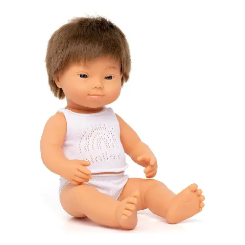 Down's Syndrome Inclusive Baby Doll, Diversity Educational Game