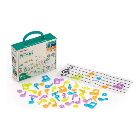 Translucent Musical Notes, Music Education for Younger Children