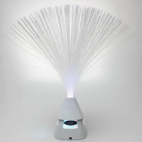 Lampada a Fibre Ottiche con Musica Bluetooth
