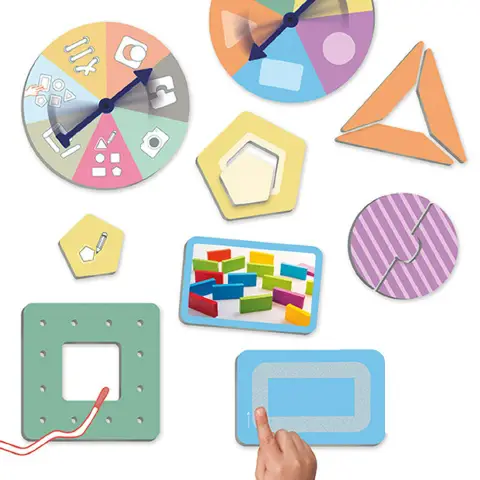 Multisensory Educational Game: Let's Discover Geometric Shapes, Inspired by the Montessori Method
