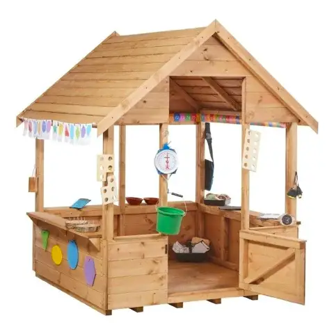 Wooden Outdoor Playhouse