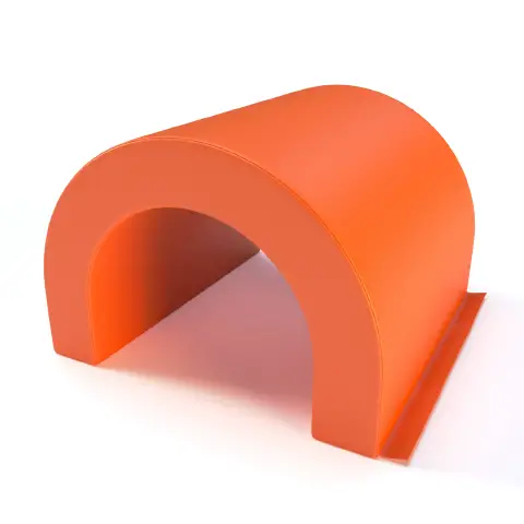Percorsi Morbidi per Nido e Scuola Infanzia: Modulo Tunnel, Altezza 45 cm.