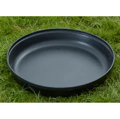 Vassoio Jumbo Circolare Diametro 69 Cm, Nero