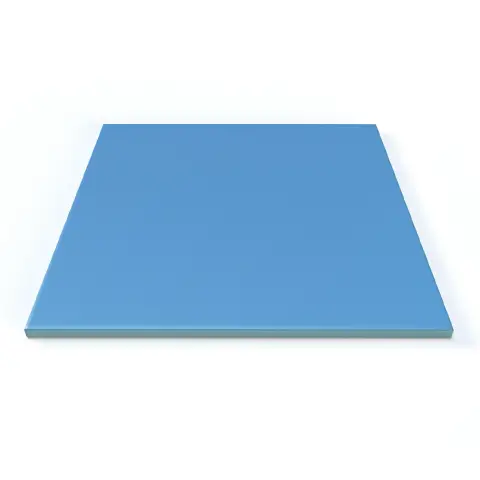 Materassino Color per Ginnastica e Psicomotricità dei Bambini cm.140x140, Celeste