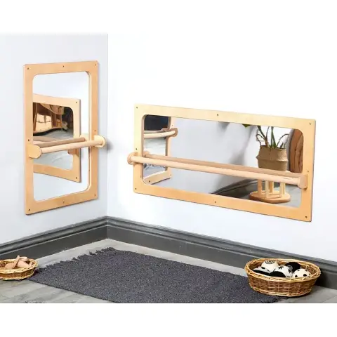 Specchio Con Mancorrente Primi Passi Set 2Pz