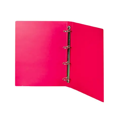 Raccoglitore Presspan A 4 Anelli Rosso