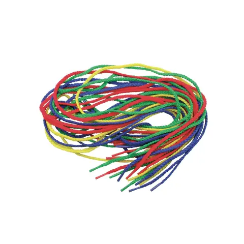 Lacci da Infilare con punte rinforzate – 60 cm - 4 o 6 Colori Assortiti