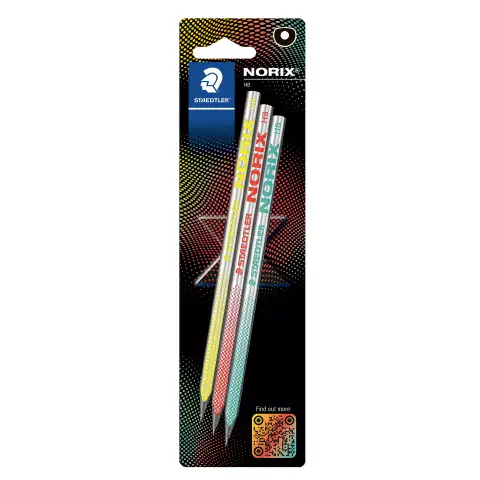 Matita Norix Staedtler In Grafite Gradazione HB, Blister 3 Pezzi