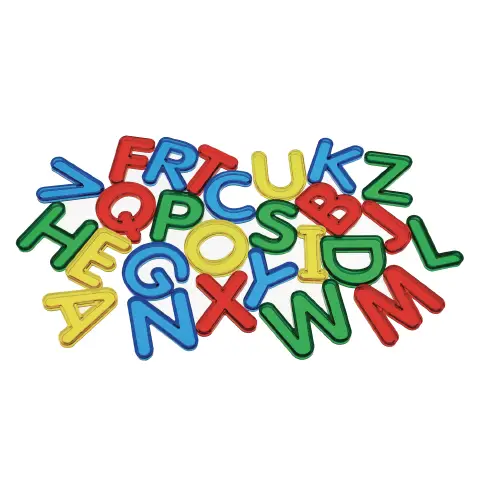 Lettere Maiuscole Traslucenti– 26 Pezzi