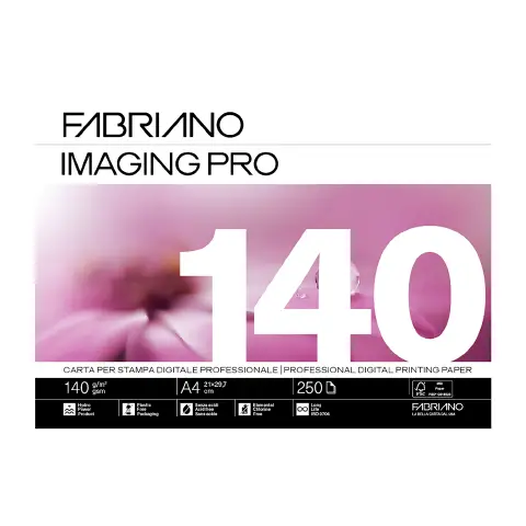 Carta Fabriano Imaging Pro A4 140gr • 250 Fogli