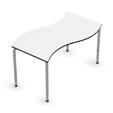 Wave Adjustable Table For Innovative School Environments
