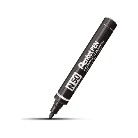 Pentel N50 Round Tip Marker Black