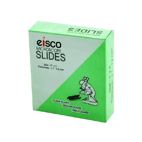 White Microscopy Slides 50 Pieces