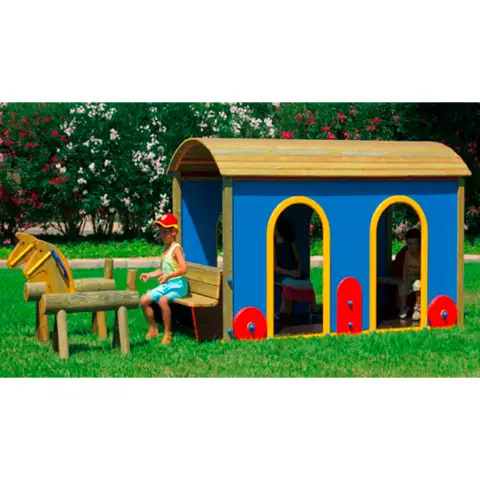 CARROZZA LEGNO FAR WEST
