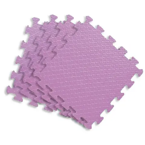 Children's Puzzle Mats made of Eva 60x60 cm. Set 4 Pieces Wisteria